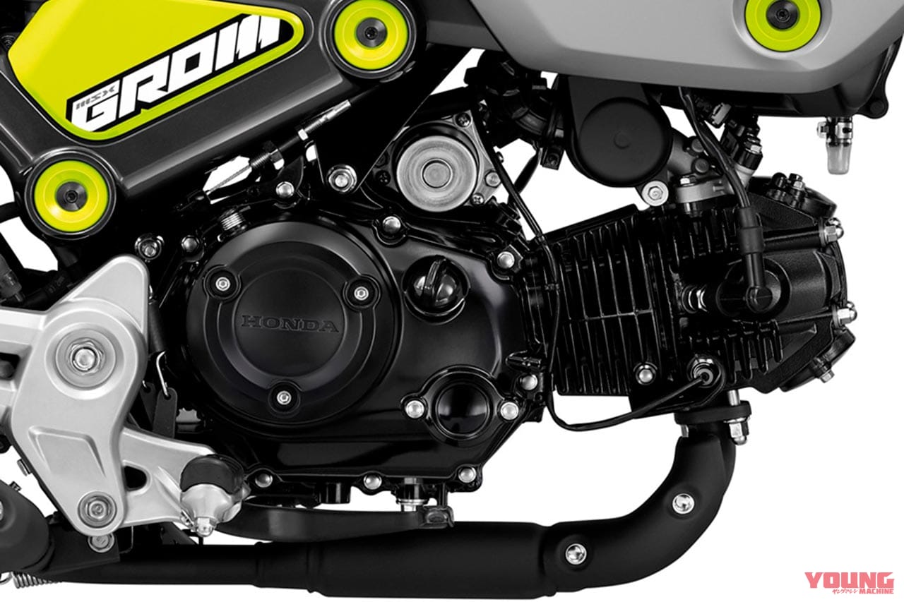 新型グロム|エンジン|125cc|原付二種|レジャーバイク|ホンダ原付二種125/110ccモデルは新型グロムエンジンをベースに進化する?!