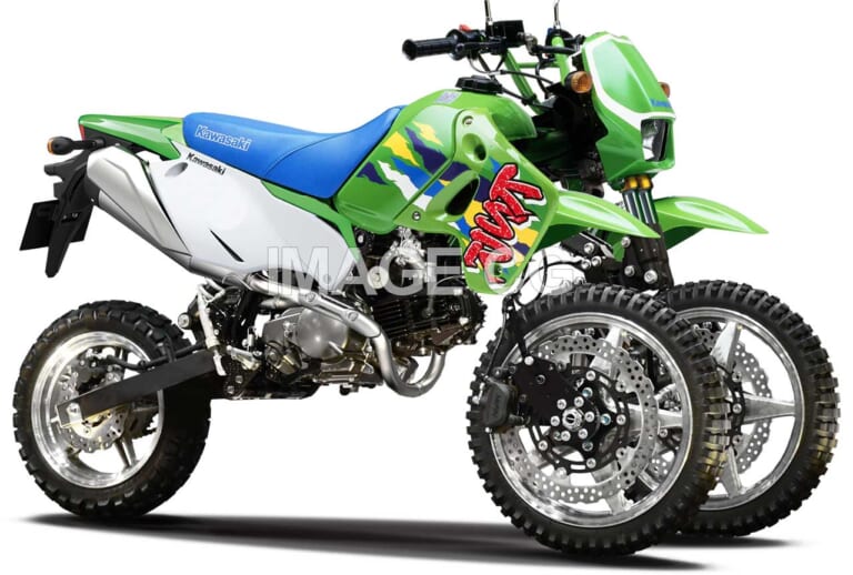 カワサキZ125プロベース・3輪バイク誕生の可能性やいかに!?【カスタムショーに謎の3輪車現る】|カワサキZ125プロベース・3輪バイク誕生の可能性やいかに!?【カスタムショーに謎の3輪車現る】