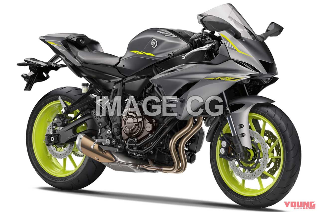 YM未来予想 ヤマハYZF-R7(イメージCG)|MT−07派生/R6ルックのツインスポーツ「ヤマハYZF-R7」登場に期待!!【YM未来予想】