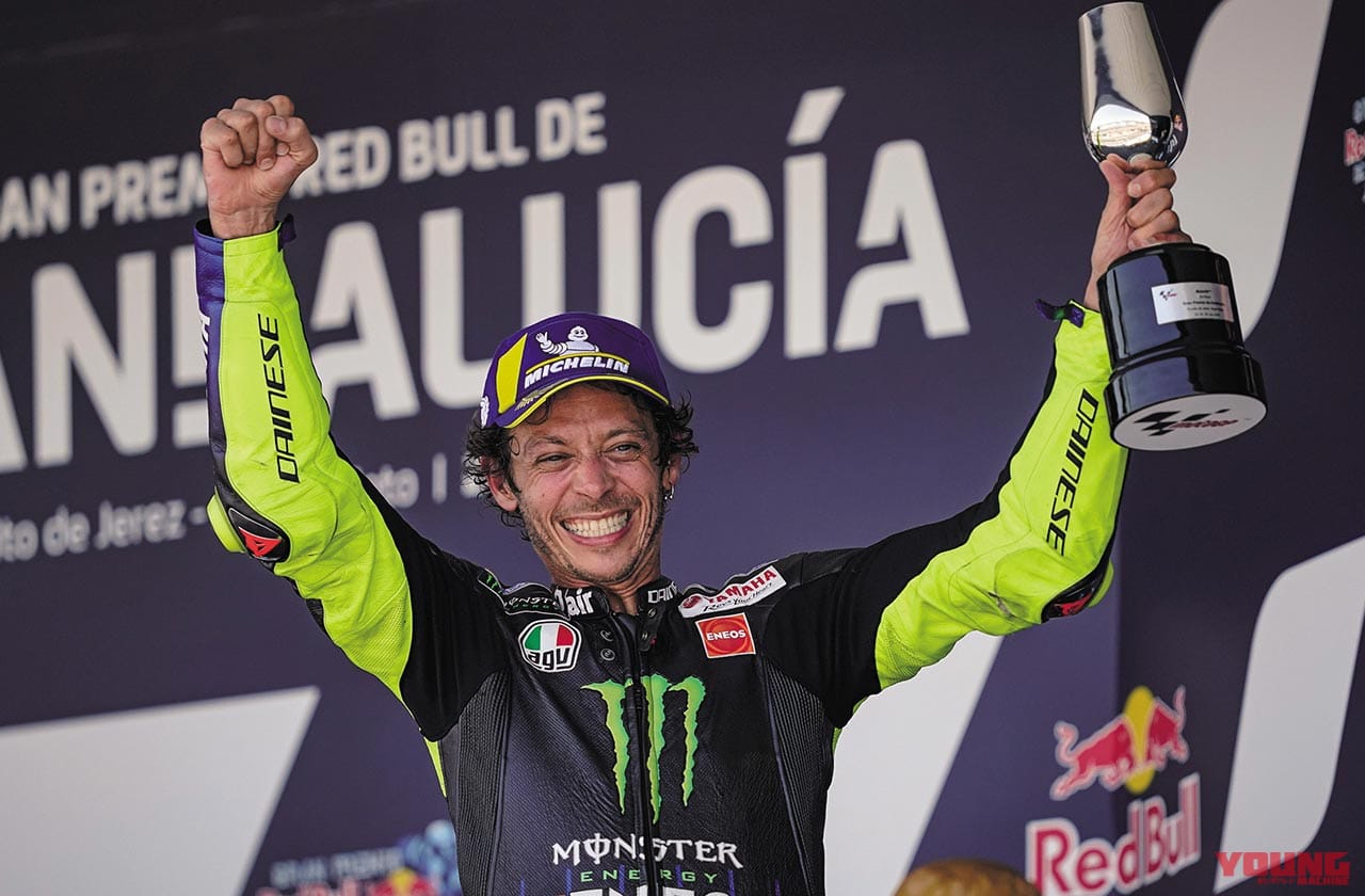 モトGP2020プレイバック〈ヤマハYZR-M1|ライダー別振り返り〉ロッシ|モトGP2020プレイバック〈ヤマハYZR-M1|総合戦績&ライダー別振り返り〉