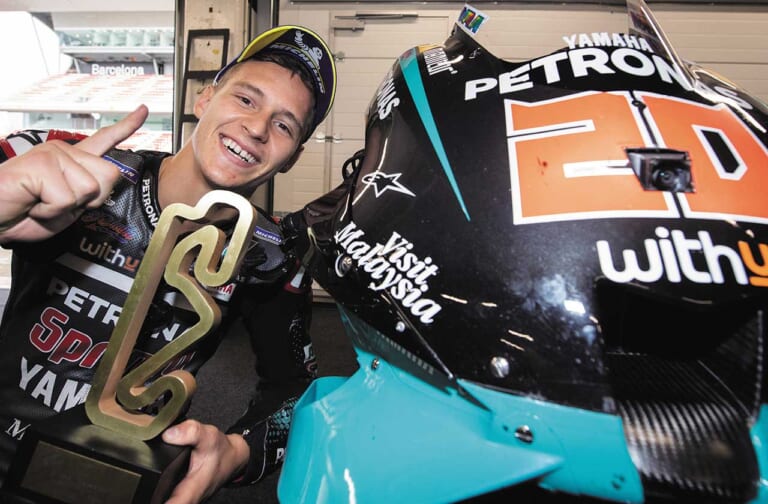 モトGP2020プレイバック〈ヤマハYZR-M1|ライダー別振り返り〉クアルタラロ|モトGP2020プレイバック〈ヤマハYZR-M1|総合戦績&ライダー別振り返り〉