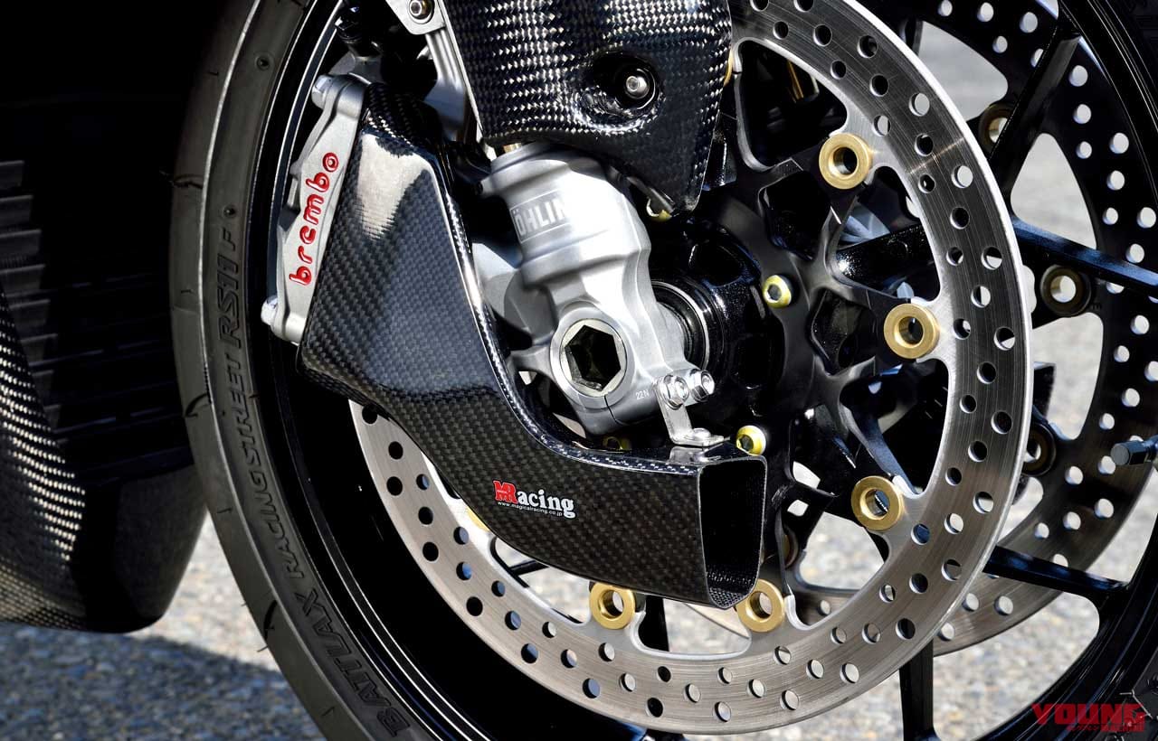 ホンダCBR1000RR-R|マジカルレーシングカスタム|キャリパークーリングダクト|最強CBR1000RR-Rにふさわしいレースクオリティカスタム〈マジカルレーシング〉