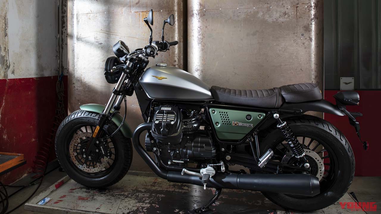 |モトグッツィ「V9ボバー」マイナーチェンジと同時に100周年記念仕様車が登場!