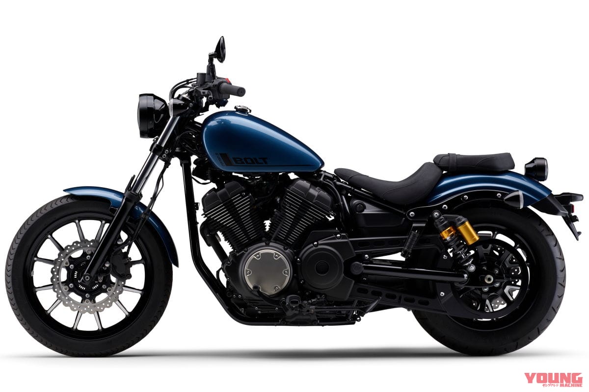 |空冷Vツインのクルーザー、ヤマハ「ボルトRスペック」ニューカラー2色が6/8発売