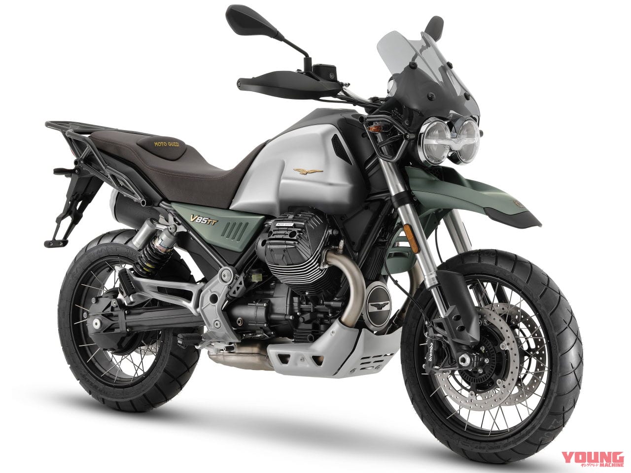 |モトグッツィ「V85 TT」マイナーチェンジとともに100周年記念車と旅仕様を発売