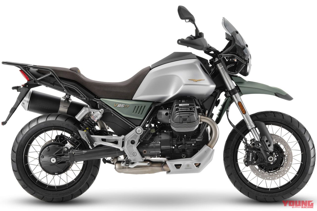 |モトグッツィ「V85 TT」マイナーチェンジとともに100周年記念車と旅仕様を発売