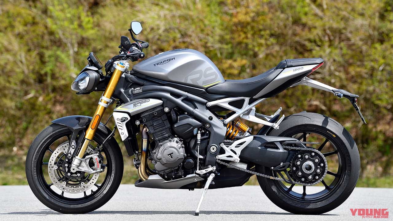 トライアンフ スピードトリプル10rs 試乗インプレッション まるで2スト500ccレーサー Webヤングマシン 新車バイクニュース トライアンフ スピードトリプル10rs 試乗インプレッション まるで2スト500ccレーサー Webヤングマシン 新車バイクニュース
