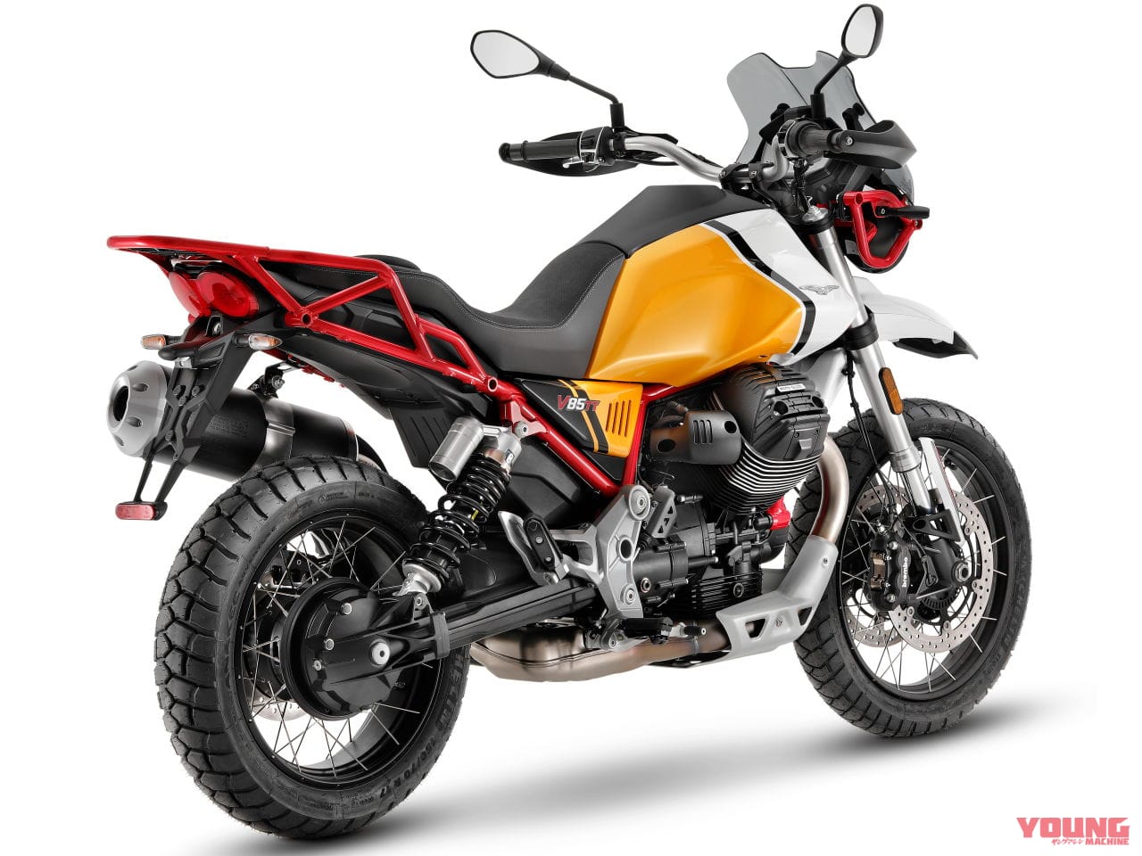 |モトグッツィ「V85 TT」マイナーチェンジとともに100周年記念車と旅仕様を発売