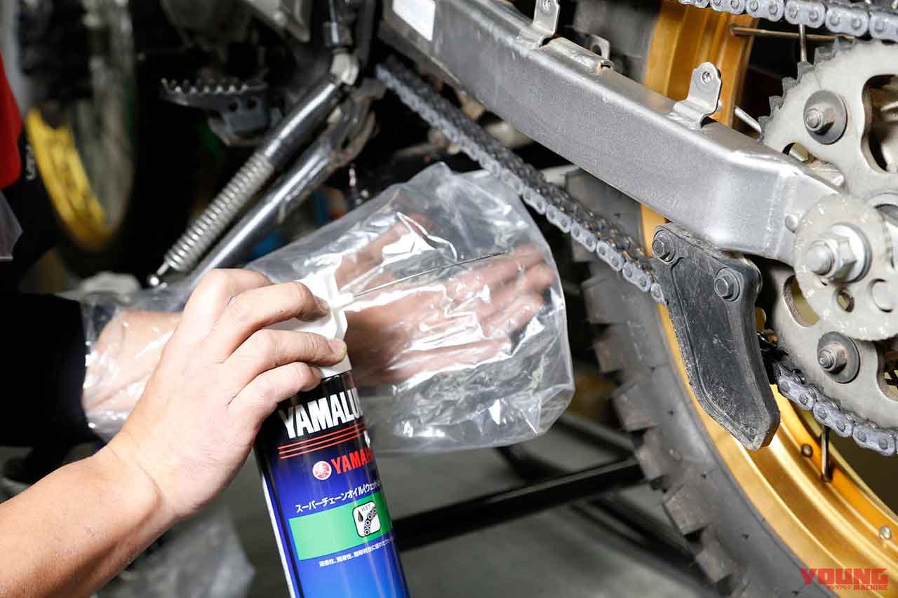 |超初心者も自分でできる簡単バイクメンテ#3【オイル交換&簡単ドライブチェーン洗浄|セロー250】