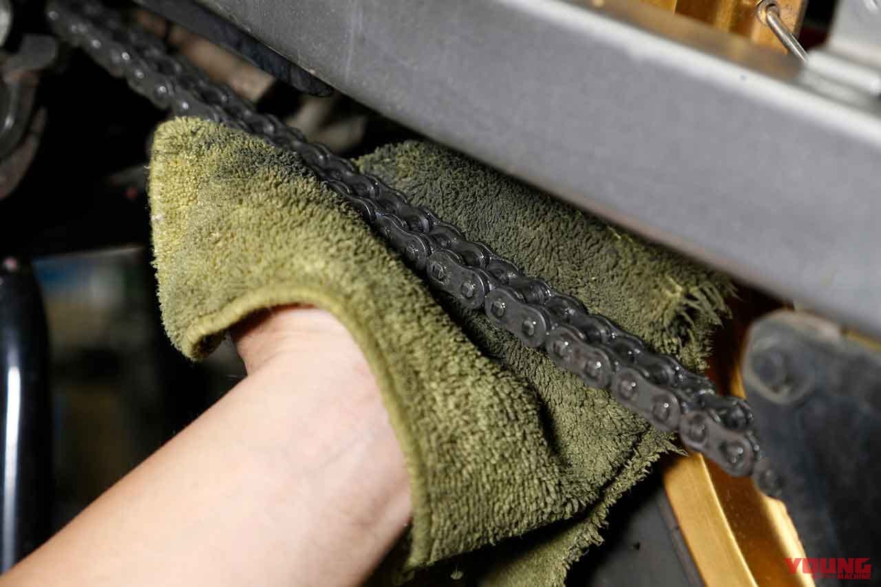 |超初心者も自分でできる簡単バイクメンテ#3【オイル交換&簡単ドライブチェーン洗浄|セロー250】