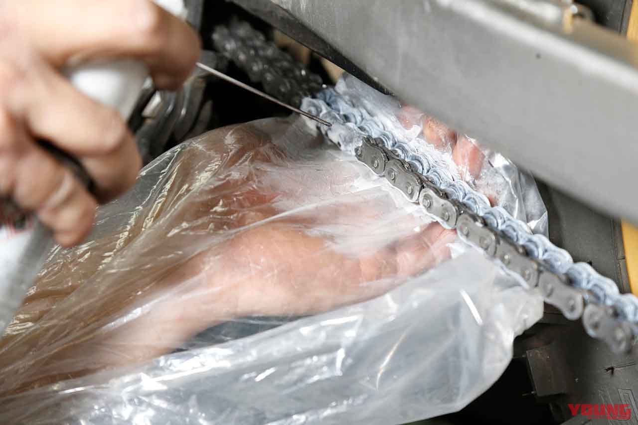 |超初心者も自分でできる簡単バイクメンテ#3【オイル交換&簡単ドライブチェーン洗浄|セロー250】