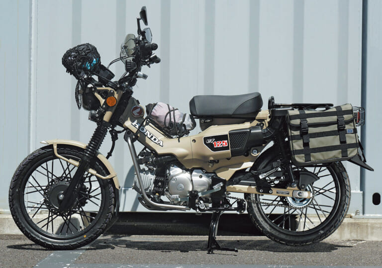 CT125ハンターカブをがっつり旅仕様に変身させよう!!〈キジマオリジナルカスタムスタイル〉|CT125ハンターカブをがっつり旅仕様に変身させよう!!〈キジマオリジナルカスタムスタイル〉