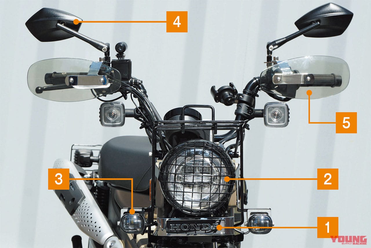 Ct125ハンターカブをがっつり旅仕様に変身させよう キジマオリジナルカスタムスタイル Webヤングマシン 最新バイク情報 Ct125ハンターカブをがっつり旅仕様に変身させよう キジマオリジナルカスタムスタイル Webヤングマシン 最新バイク情報