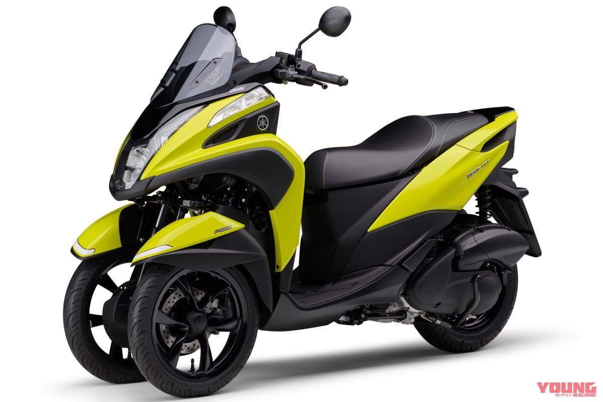 |ヤマハ「トリシティ125/ABS」に新色イエローが登場、4月8日に発売!