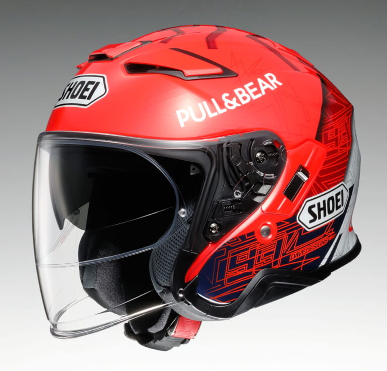 SHOEI J-Cruise II MARQUES 6|MM93レプリカもオープンフェイスに! SHOEI「J-フォースIV」「JクルーズIIマルケス」登場