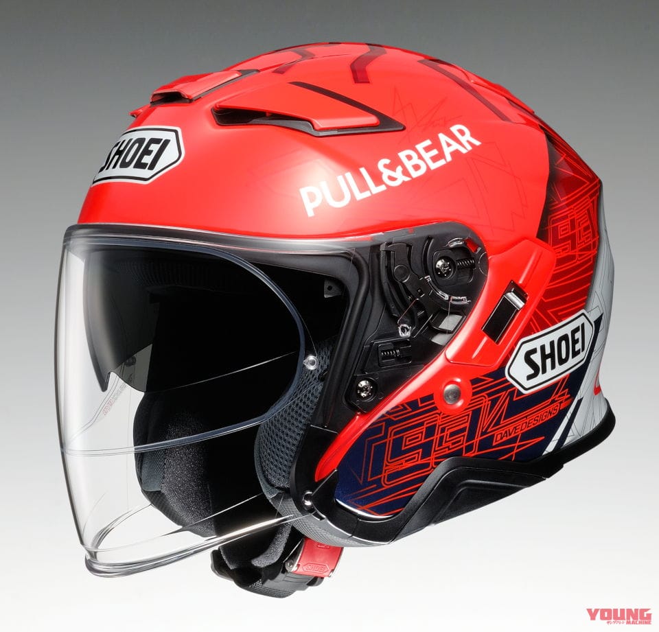 SHOEI J-Cruise II MARQUES 6|MM93レプリカもオープンフェイスに! SHOEI「J-フォースIV」「JクルーズIIマルケス」登場