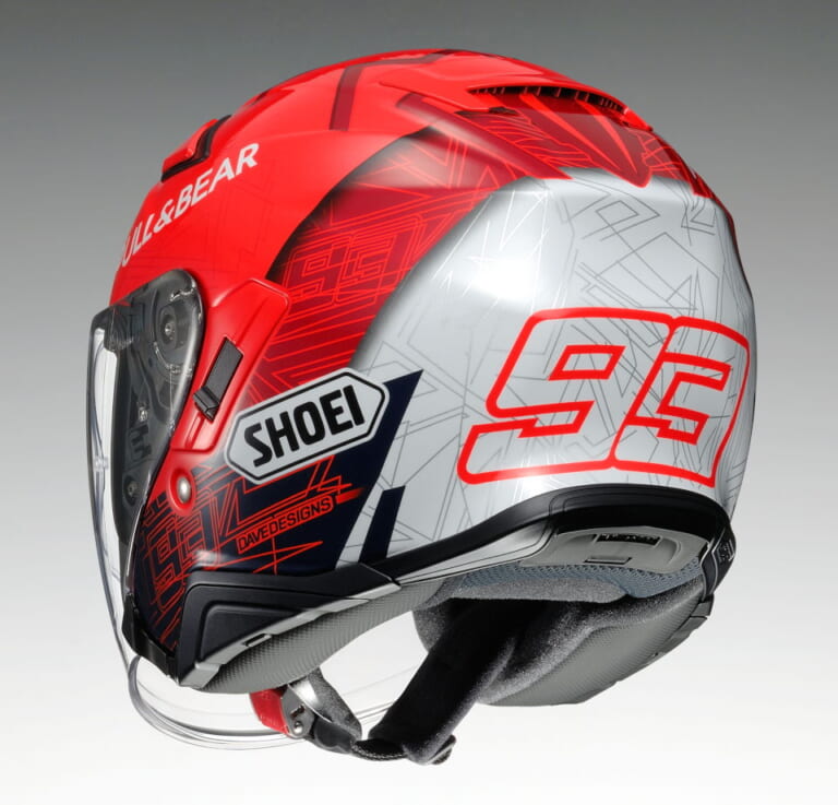 SHOEI J-Cruise II MARQUES 6|MM93レプリカもオープンフェイスに! SHOEI「J-フォースIV」「JクルーズIIマルケス」登場