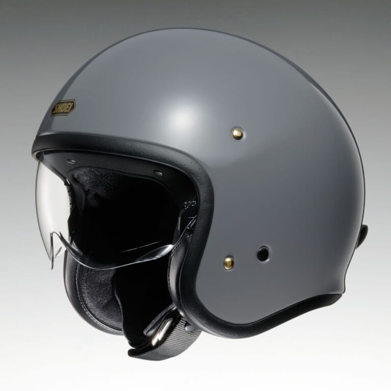 SHOEI J・O|SHOEIネオクラシックヘルメット『J・O』に新色グレー登場! 渋好みの全7色に