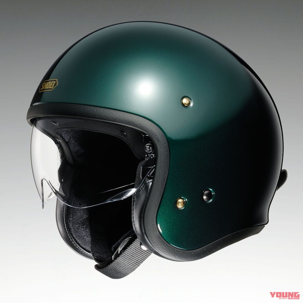 SHOEI J・O|SHOEIネオクラシックヘルメット『J・O』に新色グレー登場! 渋好みの全7色に