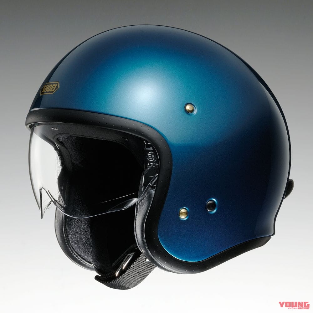 SHOEI J・O|SHOEIネオクラシックヘルメット『J・O』に新色グレー登場! 渋好みの全7色に