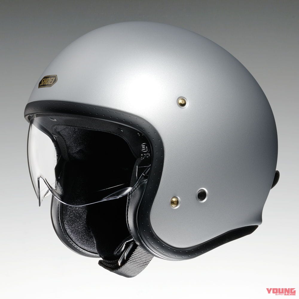 SHOEI J・O|SHOEIネオクラシックヘルメット『J・O』に新色グレー登場! 渋好みの全7色に