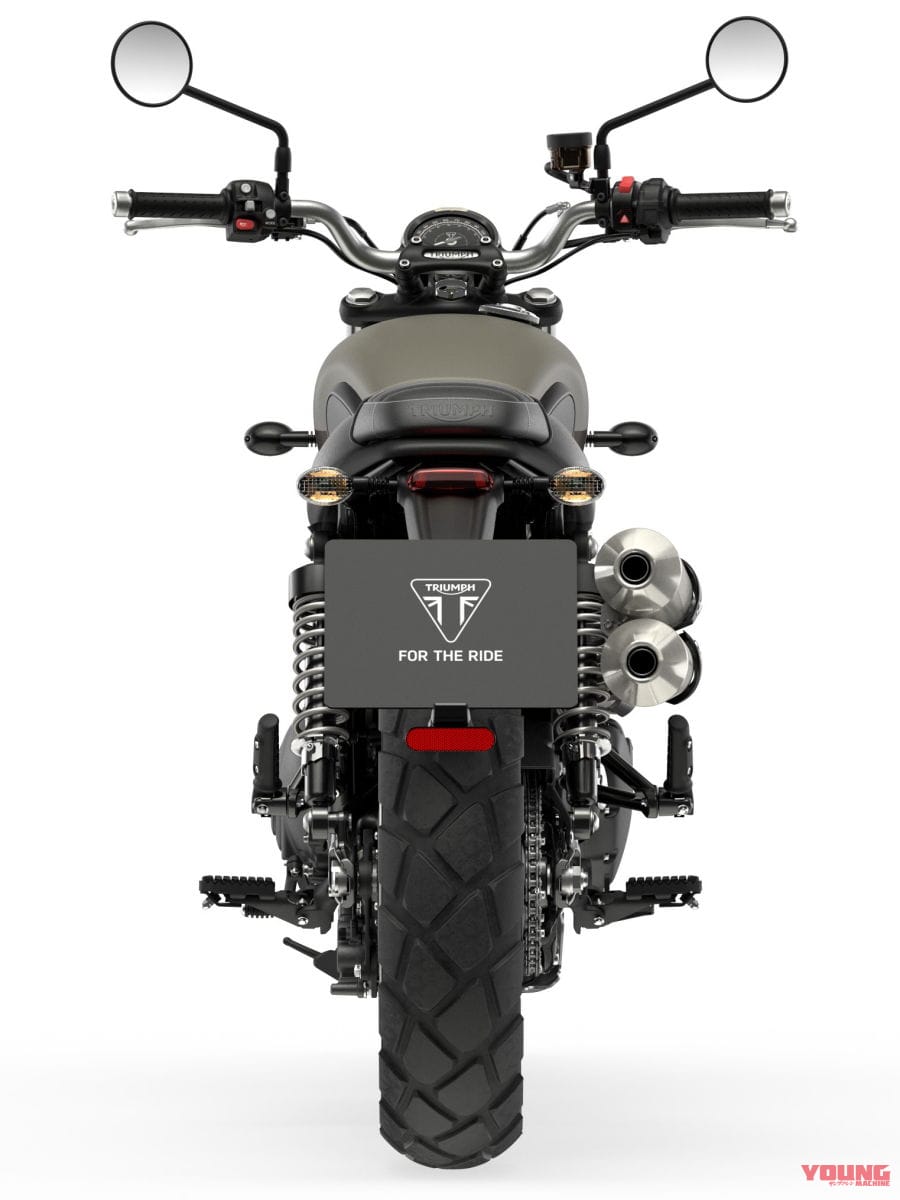|トライアンフ新型「ストリートスクランブラー」限定仕様と標準仕様が相次いで発売!
