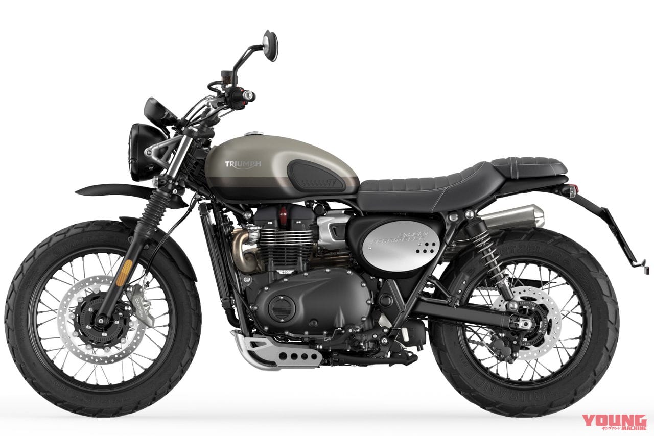 |トライアンフ新型「ストリートスクランブラー」限定仕様と標準仕様が相次いで発売!