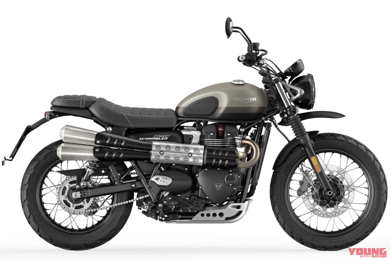 |トライアンフ新型「ストリートスクランブラー」限定仕様と標準仕様が相次いで発売!