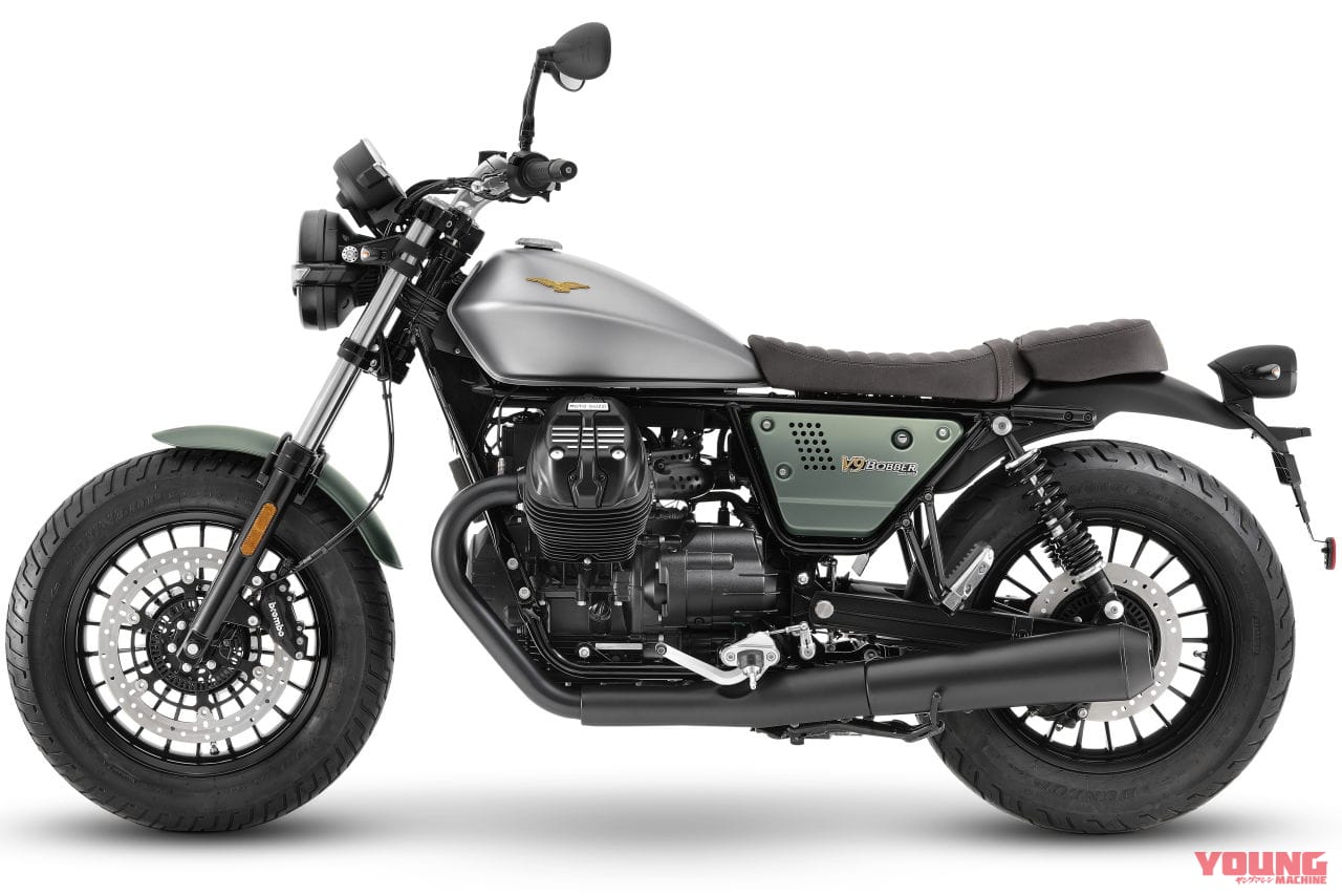 |モトグッツィ「V9ボバー」マイナーチェンジと同時に100周年記念仕様車が登場!