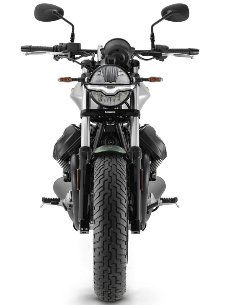 チェンテナリオ (100 周年記念車専用グラフィック)|モトグッツィ「V9ボバー」マイナーチェンジと同時に100周年記念仕様車が登場!