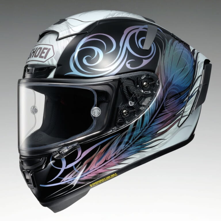 SHOEI X-Fourteen KUJAKU|SHOEIのトップモデル「X-Fourteen」に「クジャク」と「エアロダイン」が登場!