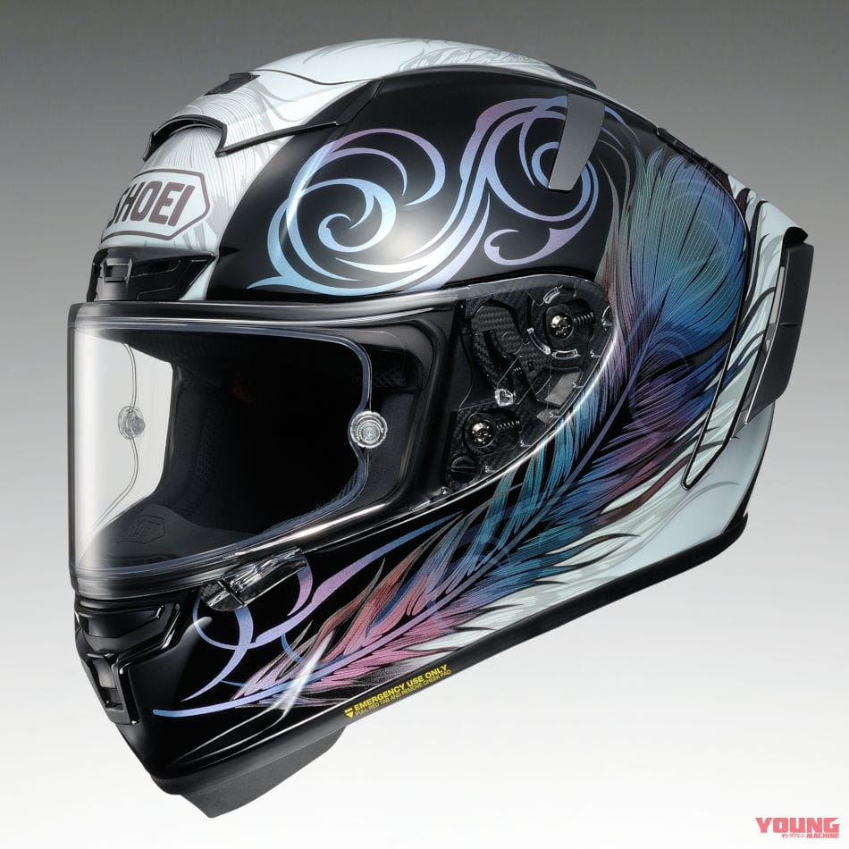 SHOEI X-Fourteen KUJAKU|SHOEIのトップモデル「X-Fourteen」に「クジャク」と「エアロダイン」が登場!