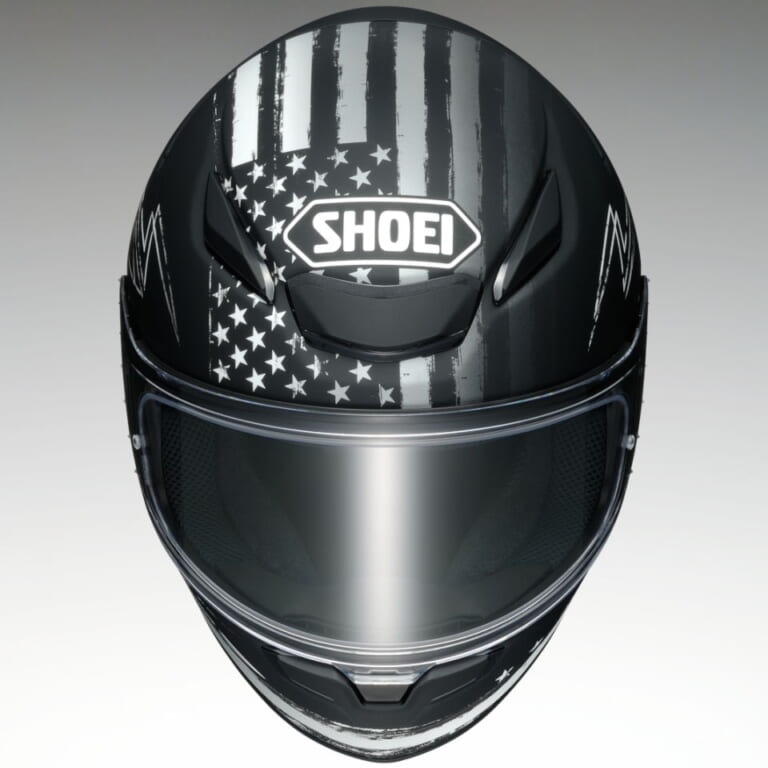 SHOEI Z-8 DEDICATED2|人気のSHOEI「Z-8」に新色が登場! モノトーン星条旗とアグレッシブなグラフィックモデル