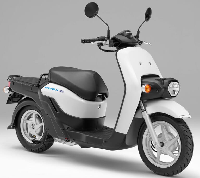 2024 HONDA BENLY e:II ロスホワイト|ホンダ ベンリィe:II/プロ〈いま国内で買える新型バイクカタログ|原付二種(125-51cc)〉