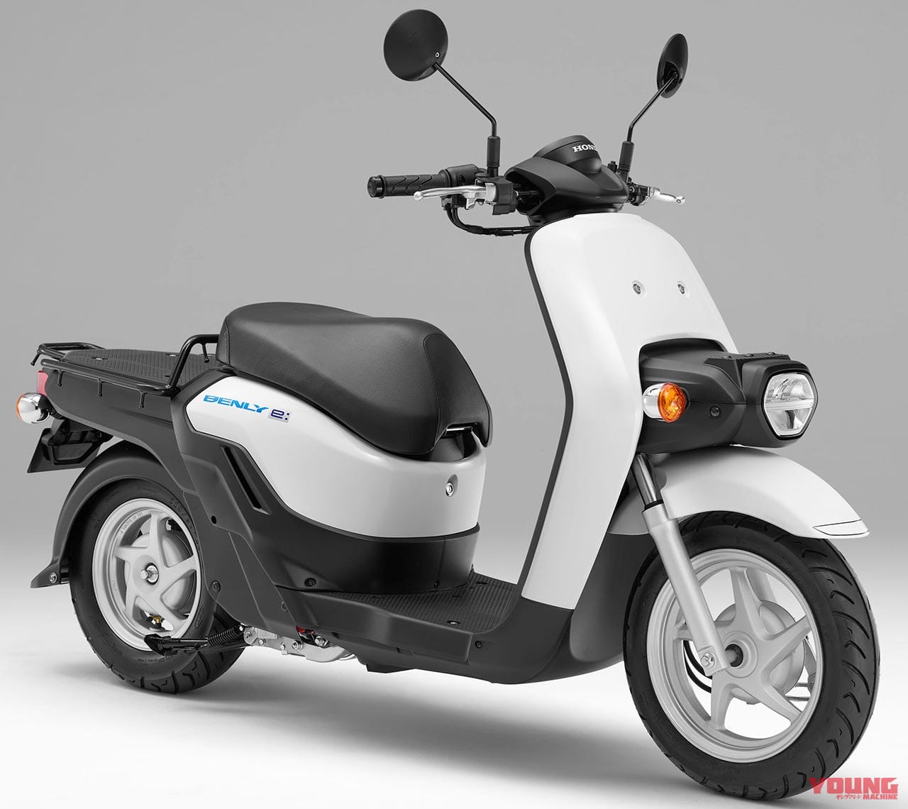 2024 HONDA BENLY e:II ロスホワイト|ホンダ ベンリィe:II/プロ〈いま国内で買える新型バイクカタログ|原付二種(125-51cc)〉