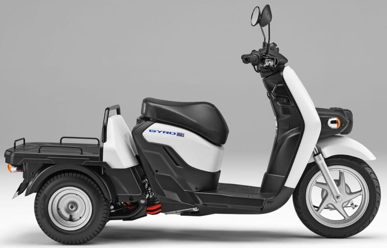 ホンダ ジャイロe:|2021新車バイクラインナップ|電動バイク|電動バイク2021新車ラインナップ〈日本車〉イービーノ/ジャイロe:/ベンリィe: etc.