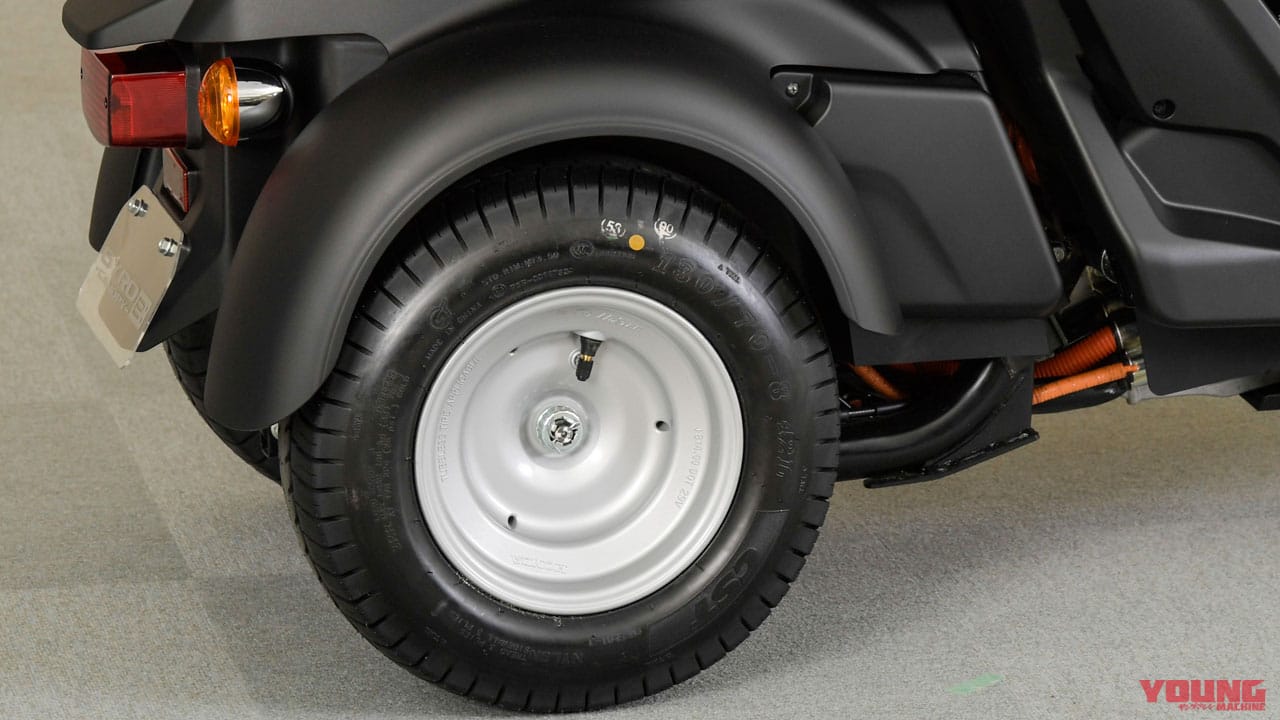 ホンダ ジャイロe:|2021新車バイクラインナップ|電動バイク|電動バイク2021新車ラインナップ〈日本車〉イービーノ/ジャイロe:/ベンリィe: etc.