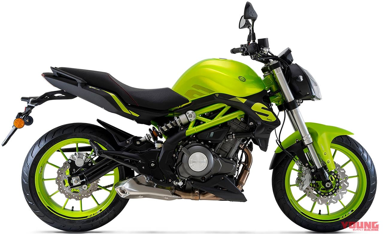 ベネリ TNT249S|ベネリ2021新車バイクラインナップ〈レオンチーノ250/TNT249S/TRK251 etc.〉