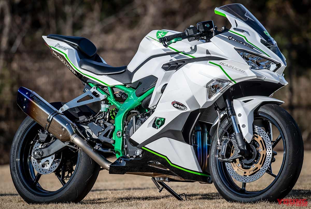 カワサキ ニンジャZX-25Rで実測200km/hに挑戦|トリックスター吸排気フルチューン仕様車|ニンジャZX-25Rで実測200km/hに挑戦#1【ポン付けチューンでどこまで伸びるか】