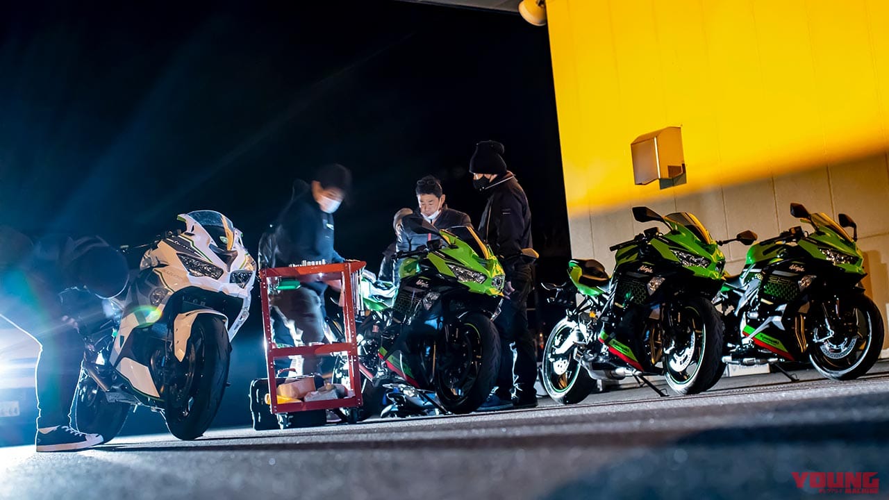 ニンジャZX-25Rで実測200km/hに挑戦#3【0-1000mアタック全開加速!!】|ニンジャZX-25Rで実測200km/hに挑戦#3【0-1000mアタック全開加速!!】