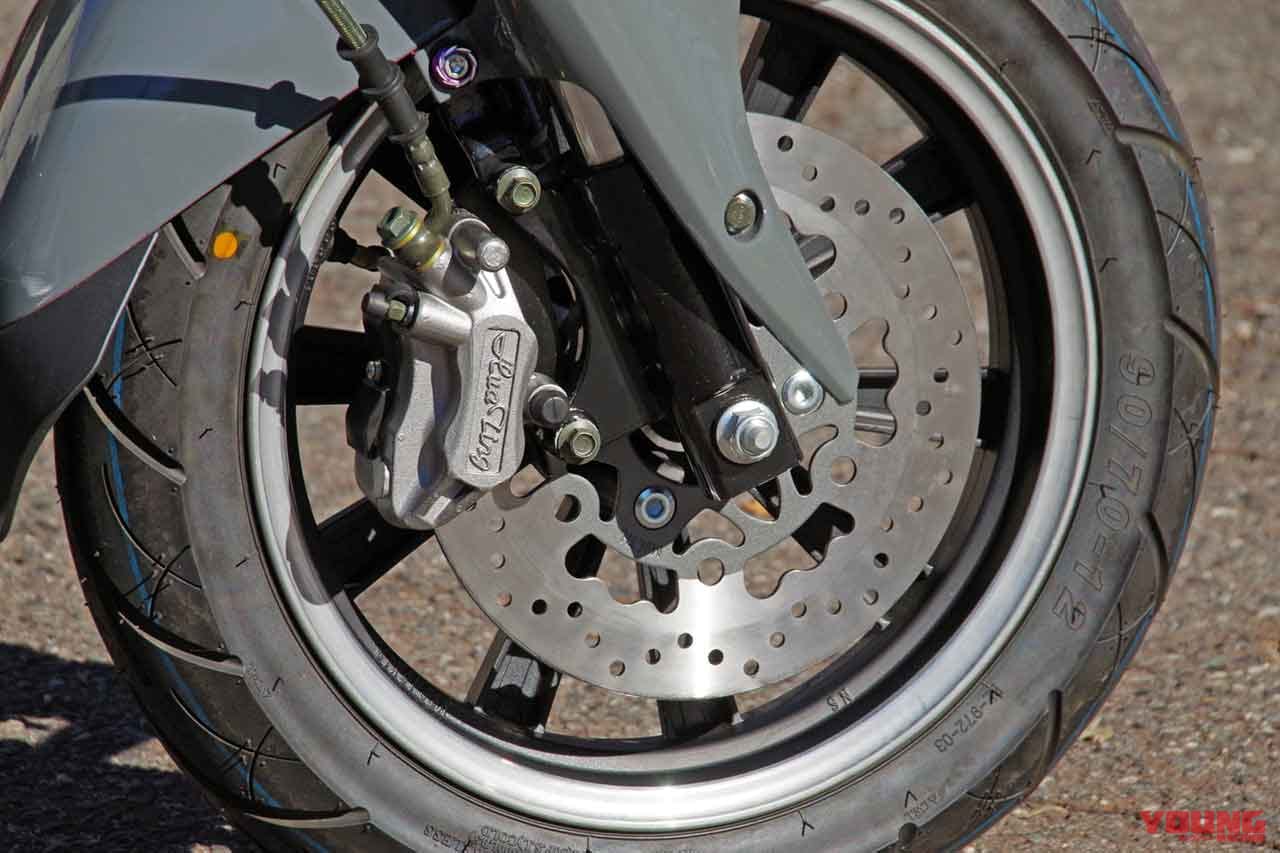 |精悍な容姿のトコトコ走り系電動バイク「アクセス スニーク77」試乗インプレッション