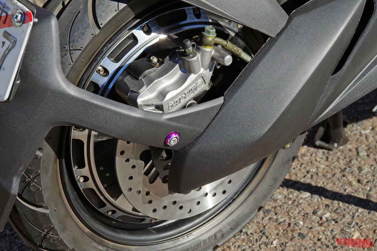 |精悍な容姿のトコトコ走り系電動バイク「アクセス スニーク77」試乗インプレッション