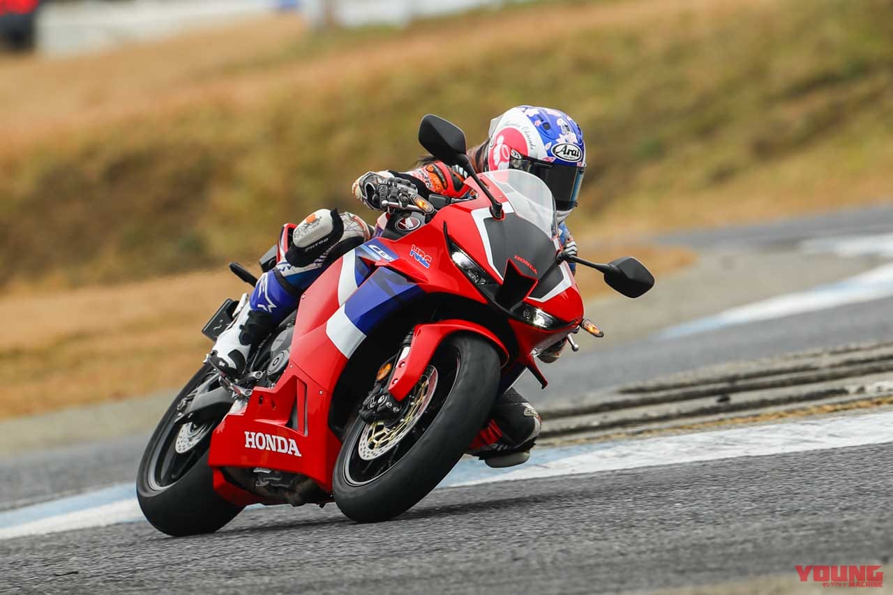 岡崎静夏×ホンダCBR600RR|岡崎静夏のホンダCBR600RR試乗インプレ【扱いやすい超高性能が乗り手の技量を高める】