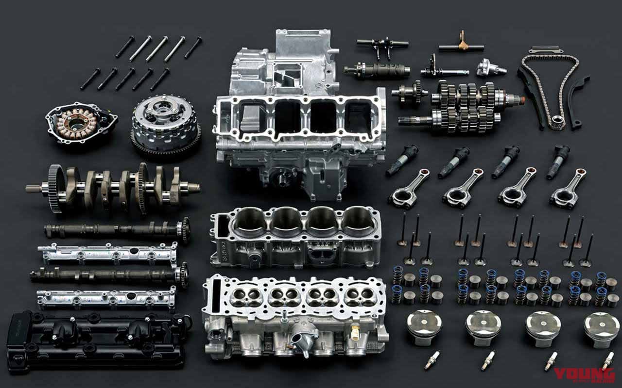 スズキ「シン・ハヤブサ」エンジン完全解説|スズキ「シン・ハヤブサ」エンジン完全解説【数十万km楽しめるよう、内部パーツをほぼ全面刷新】