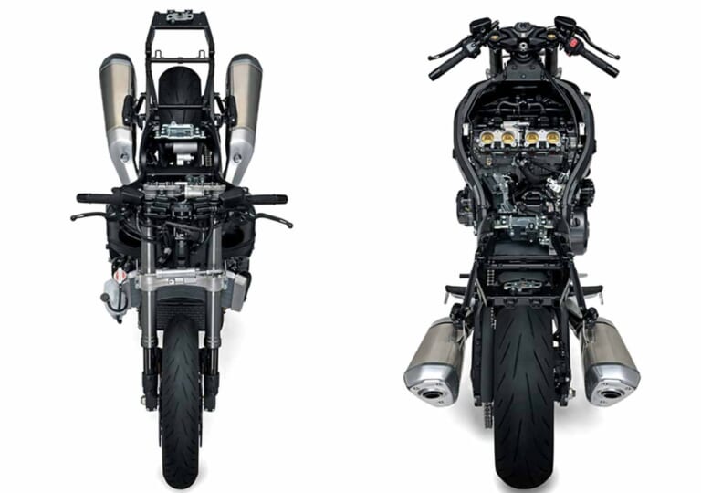 スズキ ハヤブサ|スズキ「シン・ハヤブサ」車体シャーシ完全解説【名作フレーム継承|足回りを新調し軽量化も達成】