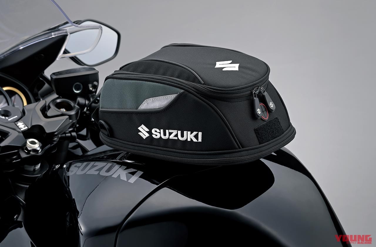 |スズキ「シン・ハヤブサ」純正アクセサリー解説【ツーリング仕様もドレスアップもOK】