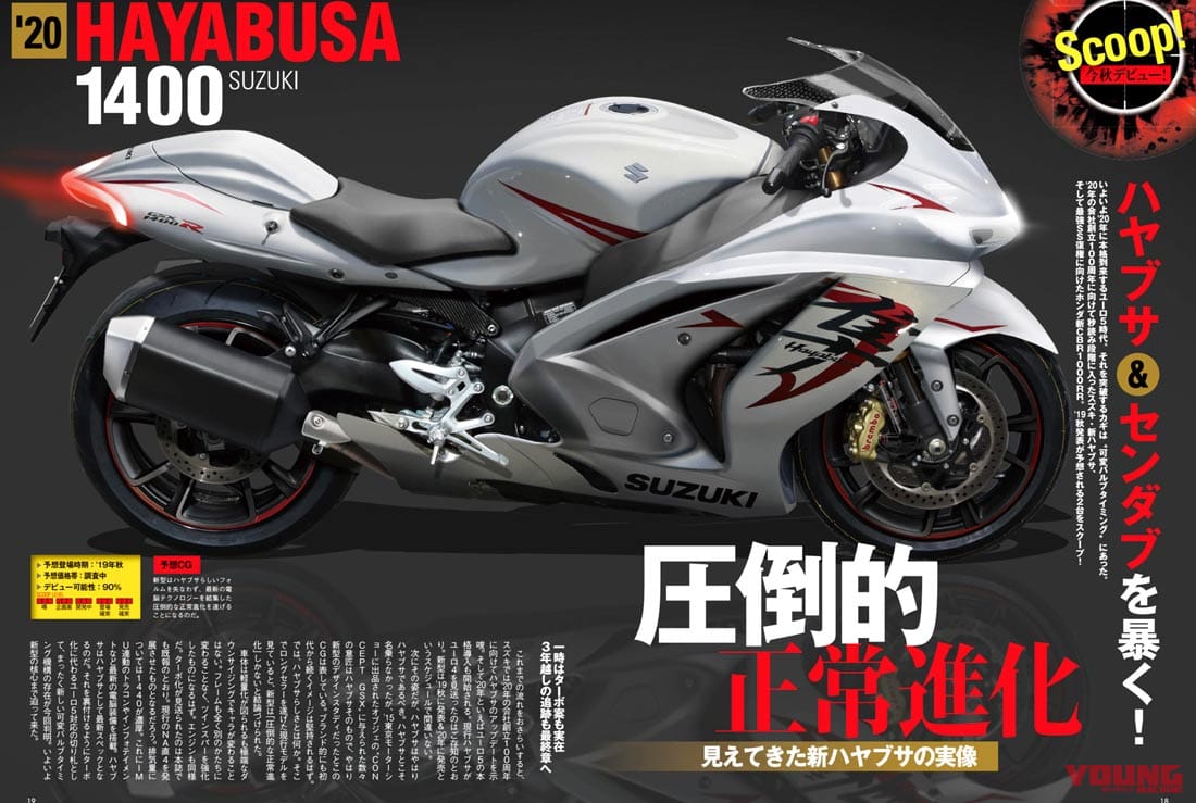 |ヤングマシンスクープ班が追い続けた幻の”ハヤブサターボ”【予想的中せずもイイ夢が見れました】