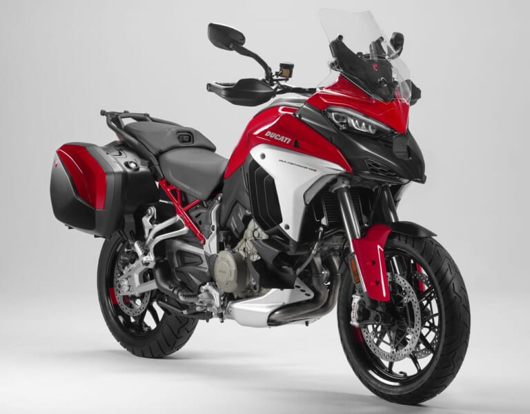 ドゥカティ ムルティストラーダV4S|レーダー搭載|カワサキ ニンジャH2 SX次期型に日本車初のレーダー機能実装か?! 〈シン・ハヤブサ追撃の一手〉