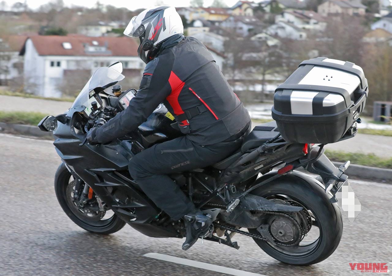 |次はカワサキ「ニンジャH2SX」の新型か?! ボッシュのスマホ連動システム『mySPIN』