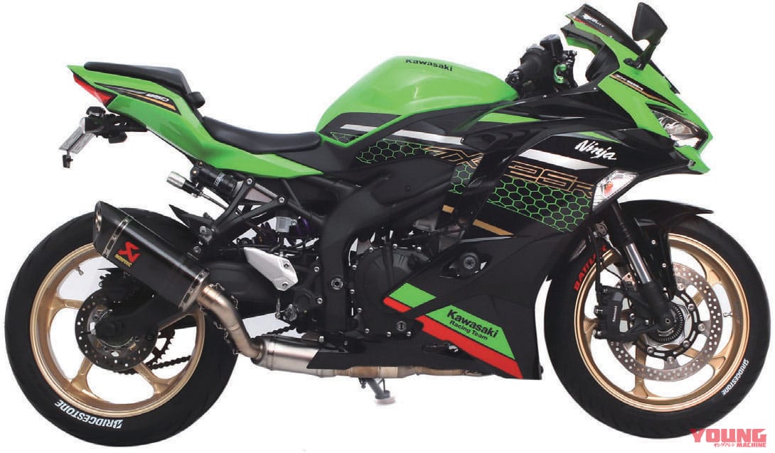 カワサキ ニンジャZX-25R|ゲイルスピード 鍛造アルミホイール|ニンジャZX-25R最新カスタムパーツ情報【モリワキ/アクティブ/トリックスターetc.】